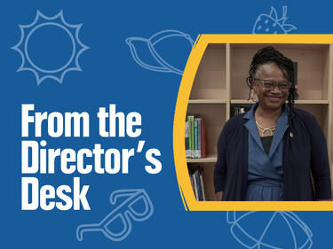 From the Director's Desk Banner 